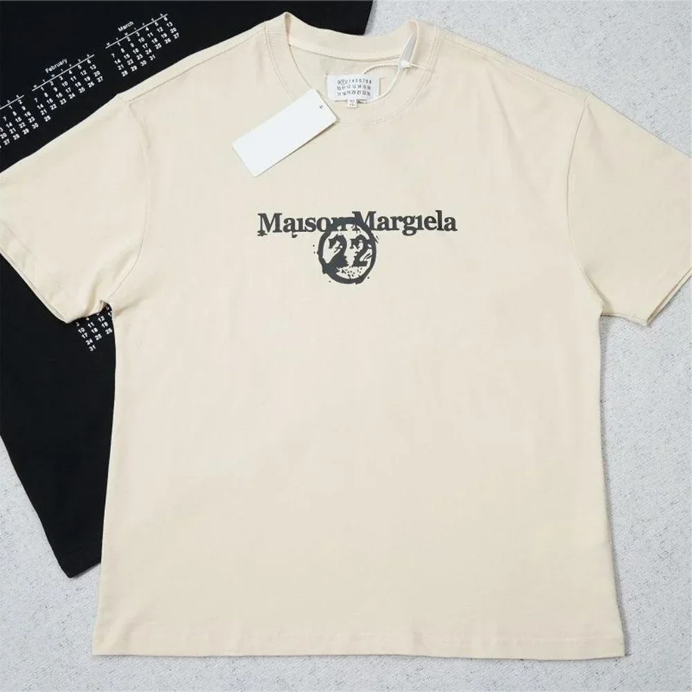トップス Martin Margiela t-shirt beige 16SS Maison Martin Margiela | Shirts | Maison Margiela Size 22 Printed